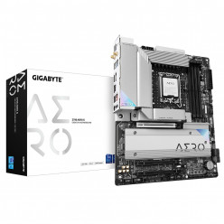 GIGABYTE Z790 AERO G, Socket 1700, Intel® Z790 (14/13/12th Gen CPU), 19Phases, CPU graphics, HDMI, USB-C, Dual 4xDDR5-7600, 3xPCIe X16 5.0, 4xSATA3, RAID, 5xM.2 5.0, ALC1220-VB/SPDIF, 2.5GbE LAN, WiFi6E/BT5.3, 2xUSB-C 3.2Gen2x2 , 3xUSB 3.2Gen2(2A+1C), 6xU